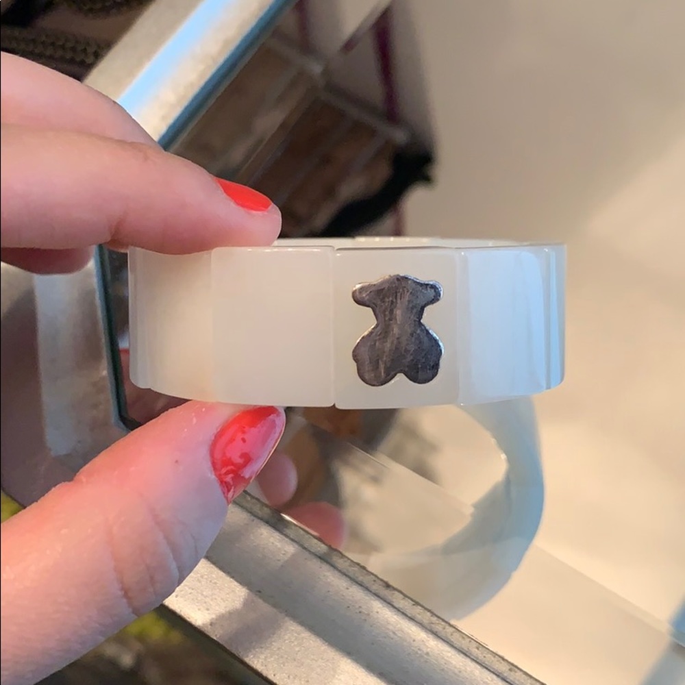 ✨ 100% AUTHENTIC White TOUS Bracelet ✨
